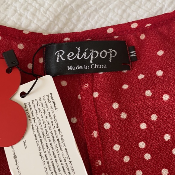 NWT Red Summer dress - Picture 6 of 6